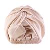 Cappellino da Notte a Doppio Strato in Seta Sintetica, Cuffia a Nodo Intrecciato, Cuffia da Doccia, Foulard per Bellezza e Trucco, Fascia per Capelli