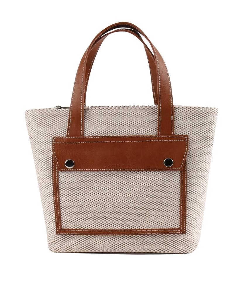 Fasciera Letter Pocket Tote Bag_Sagita06