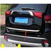 For Mitsubishi Outlander 2013- -2024 Stainless Steel Rear Door Trunk Lid Tailgate Strips Trims Car Styling Accessories