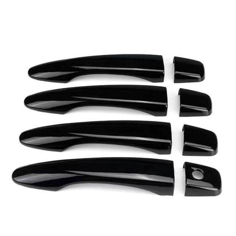 15-23 Renault Kadjar Carbon Fiber Black Door Handle & Bowl Decoration