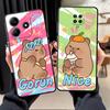 Cartoon Cute Guinea Pig Phone Cover Case for Xiaomi Redmi Note 14 12 11 A4 A5 10 14C K80 A3 12C 13C 13 Pro Plus 9 8 7 A1 K40 A2