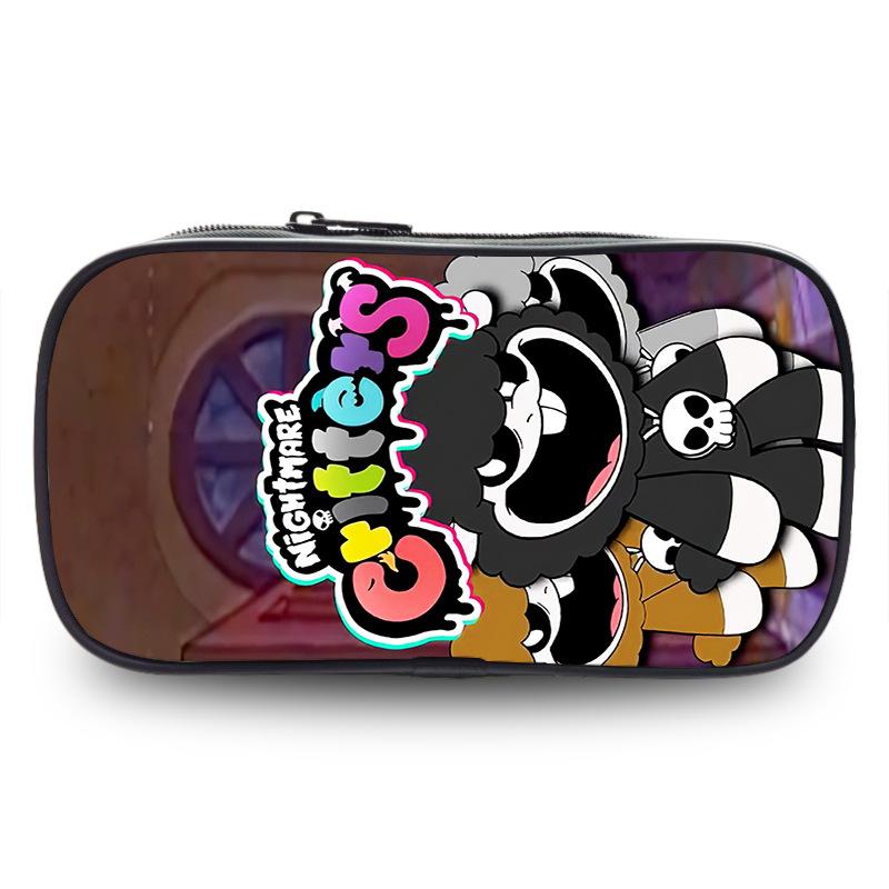 Nightmare Small Animal Pencil Case Animation Peripheral Storage Bag Stationery Pencil Case