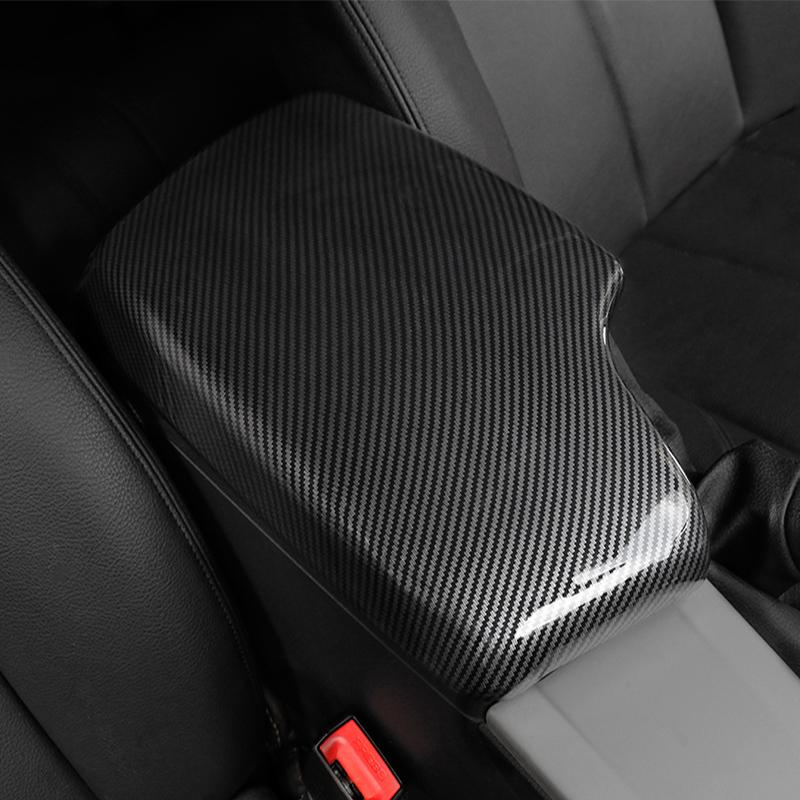 Accessories for BMW 3.4 Series F30 F31 F34 F36 3GT 320i ABS carbon fiber car center console cover armrest box decorative cover
