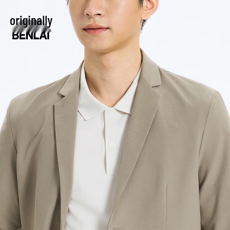 Benlai Men's Easy-Care Casual Business Suit Jacket