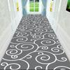 Luxury Beige Rectilinear Shaggy Aisle Runner Rug - Polyester, Non-Slip, Durable Easy Clean Heavy for Hotel & Home Corridors - Multiple Sizes Available