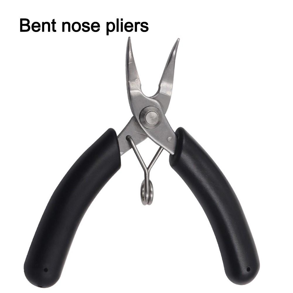 Mini Pliers Diagonal Pliers Round Bent Needle Nose Pliers For DIY Small Jewelry