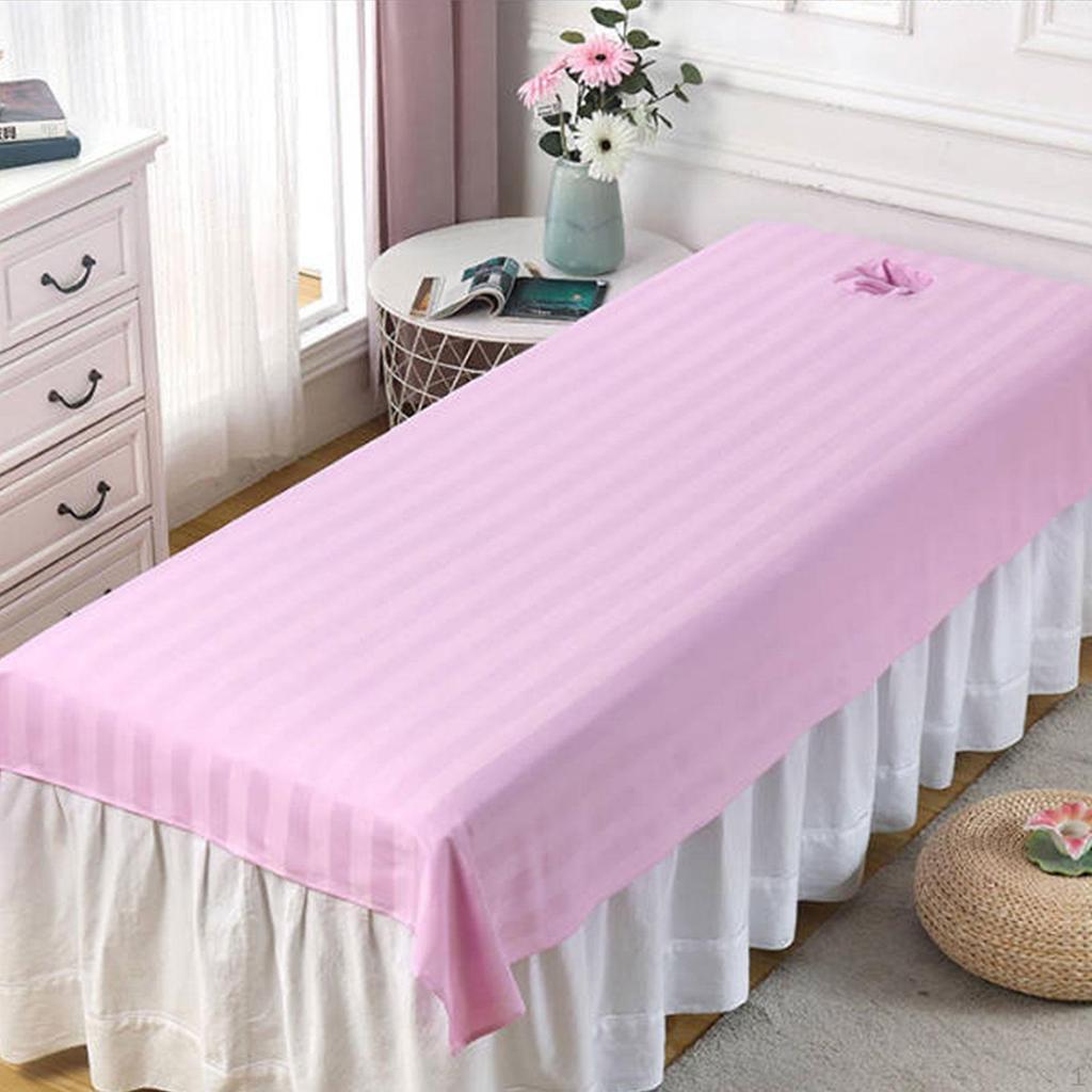 Couch Cover for Salon with Face Opening, Portable Protector Beauty Bed In Indoor Settings