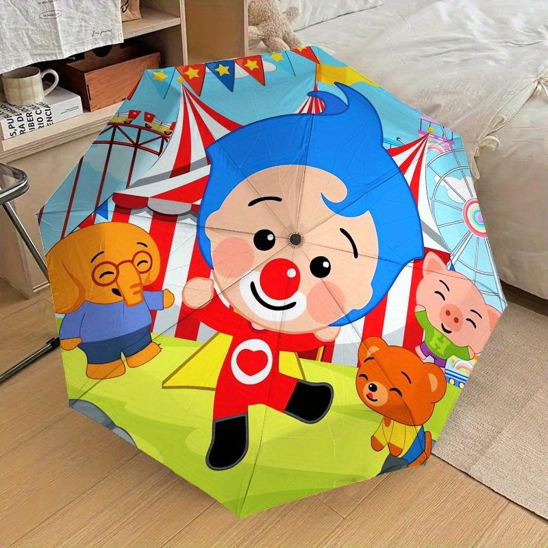 1pc Circus Parade Themed High-quality Umbrella,Automatic Opening and Closing Umbrella,Multi-functional Umbrella G0811125