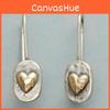 Romantic Heart Shaped Women's Earrings Exquisite Luxurious Fashion Jewelry For Parties