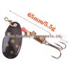 Rotating Hand-Cranked Sequin Blade Spinner Lure Set