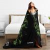 Metal Gear Solid Game  Blanket  Super Warm Print Plush Throw Blanket For Outdoor Travel Flannel Bedspread Bed Cover