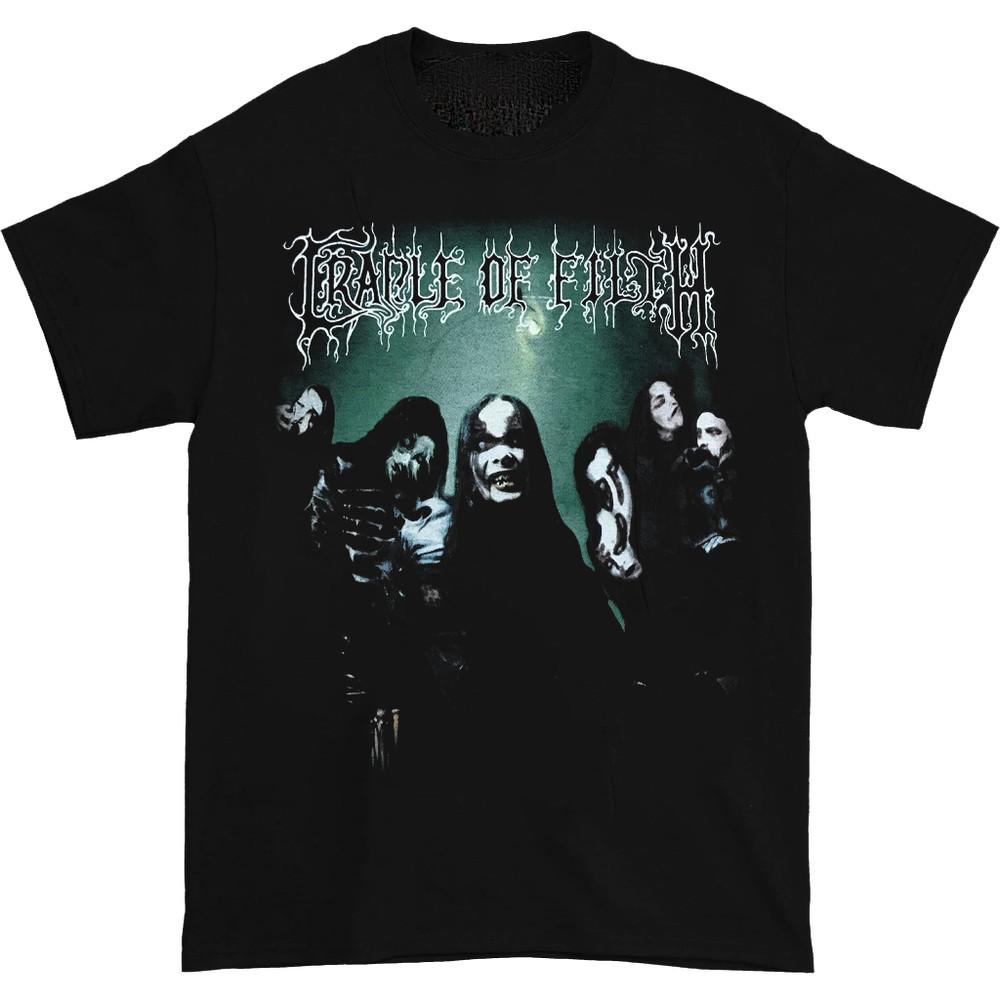 РАСПРОДАЖА Группа Cradle of Filth Хлопковая Черная Футболка S-345XL Мужская Женская Унисекс M