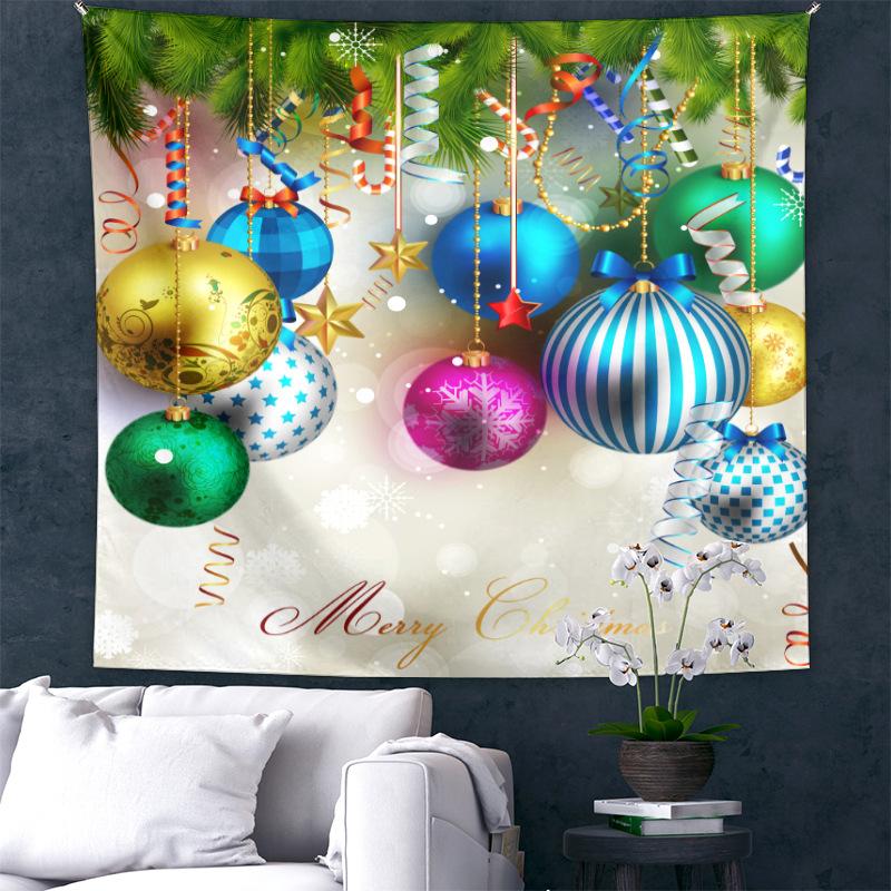 Christmas Tapestry Amazon European and American Holiday Christmas Background Cloth Bedroom