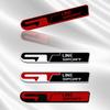 3D Badge GTLINE SPORT Design Car Sticker Rear Trunk Body Letters Emblem Accessory
