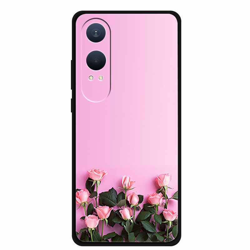 For OnePlus Nord CE4 Lite Case Global Luxury Soft Silicone TPU Back Cover for 1+ OnePlus Nord CE 4 Lite Cartoon Protective Cases