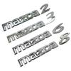 2025 Hot Car Trunk Rear Emblem Logo Stickers Letter Decals for Mazda 2 3 6 8 CX3 CX5 MX3 CX4 CX9 CX7 RX8 Protege Badge Auto Acce