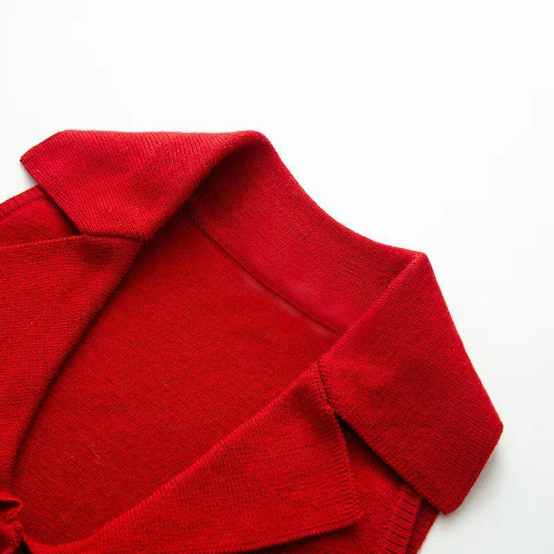 Spring 2026 Bow Bead Knit Sleeveless Vest
