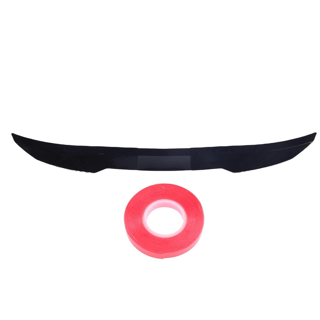 Car Rear Tail Trunk Spoiler 117-128cm Adjustable ABS Strong Adhesion Car Rear Trunk Spoiler Wing for Maintenance