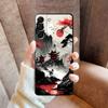Ink Art Print Japanese Landscape Mountain Case for Samsung Galaxy A73 A51 A32 A22 A24 A55 A41 A53 A35 A23 A25 A71 A52 A36 A26