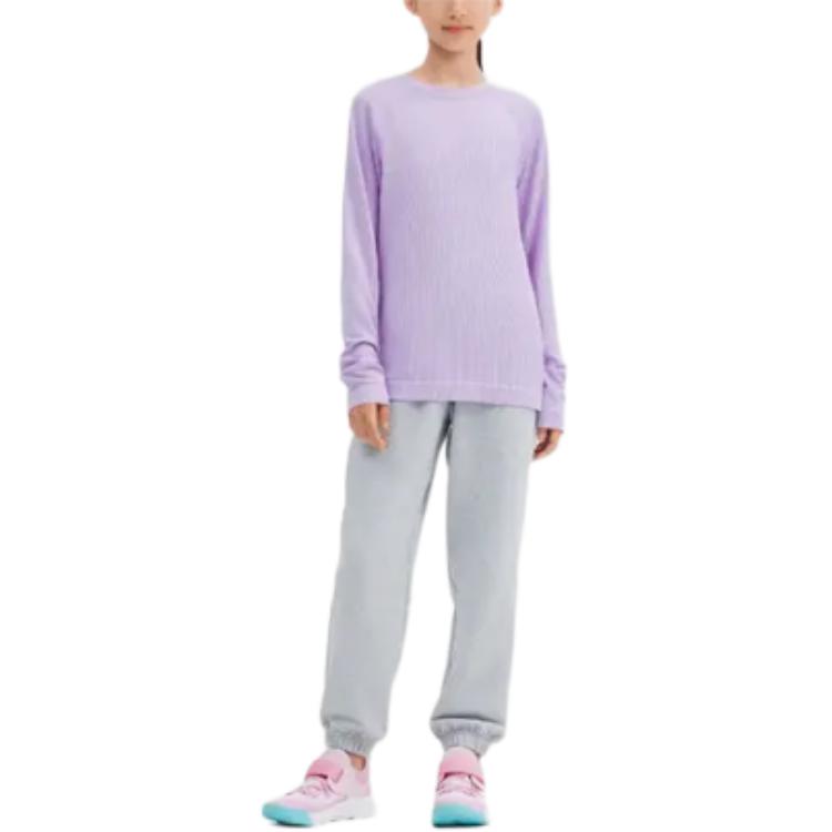 

DECATHLON 900 Series Warm, Soft and Comfortable Long Sleeve T-Shirt Purple Teen 161-172 фиолетовый