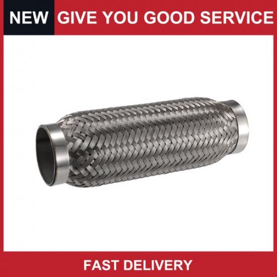 50x205мм Универсальный выхлопной шарнир Выхлопной гибкий элемент Нержавеющая сталь