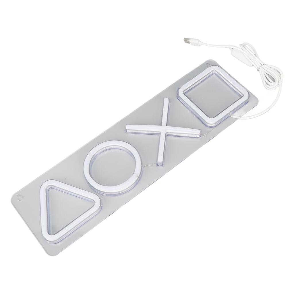 Neon Sign LED Sign Light Game Shaped Neon Sign Game Room Decor Bedroom Wall Gaming Wall Decoration