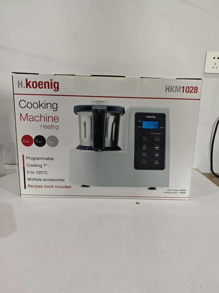 German Multifunctional Kitchen Robot: Oil-Free Stir-Fry, Smart Blender, Soup Heating Pot