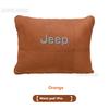 Jeep Grand Cherokee Wrangler JK Gladiator Patriot Commander Renegade Compass Suede Car HeadreGst Neck Pillow Seat Waist Cushion
