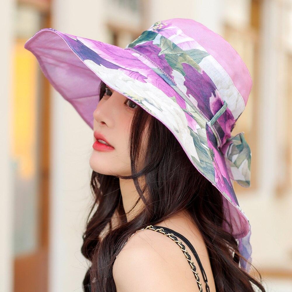 Summer Hats Wide Brim Sun Hat Fashion 