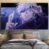 Jujutsu Kaisen Cartoon Backdrop Anime Character Kids Boys Birthday Party Decor Baby Shower Photo Background Props Supplies