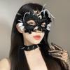 Maska Ball Květinová maska ​​Dutá krajka Sexy abstinenční maska ​​Niche Sex Dospělé Party příslušenství