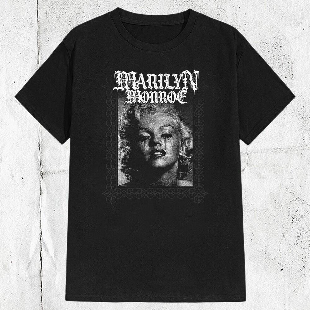 Marilyn Monroe Metal Style Tshirt Unisex T-Shirt XXL