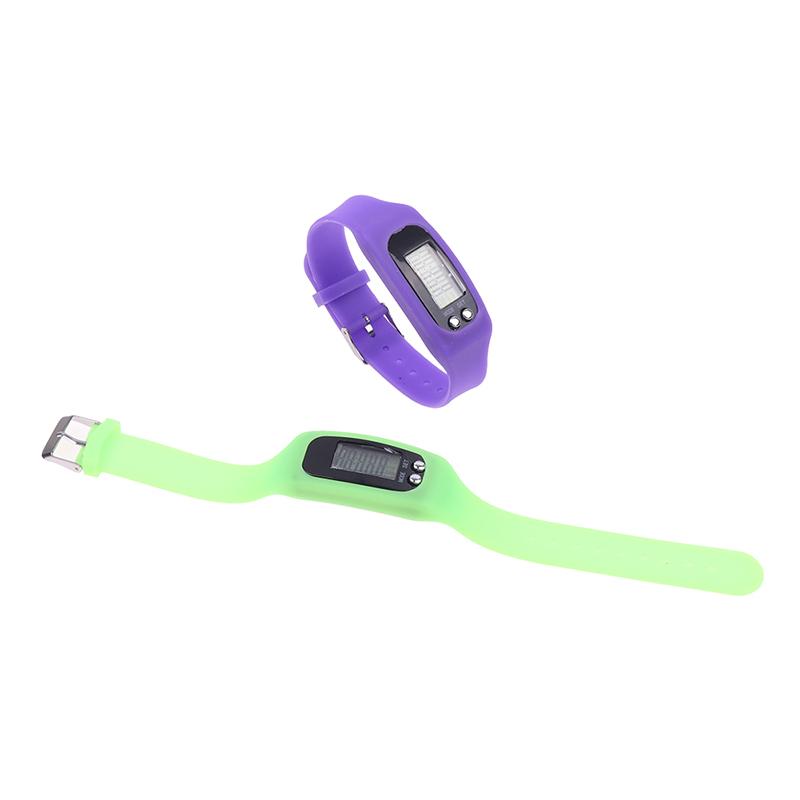 Orologio Digitale Braccialetto Sportivo da Corsa in Silicone Contapassi Calorie Passi