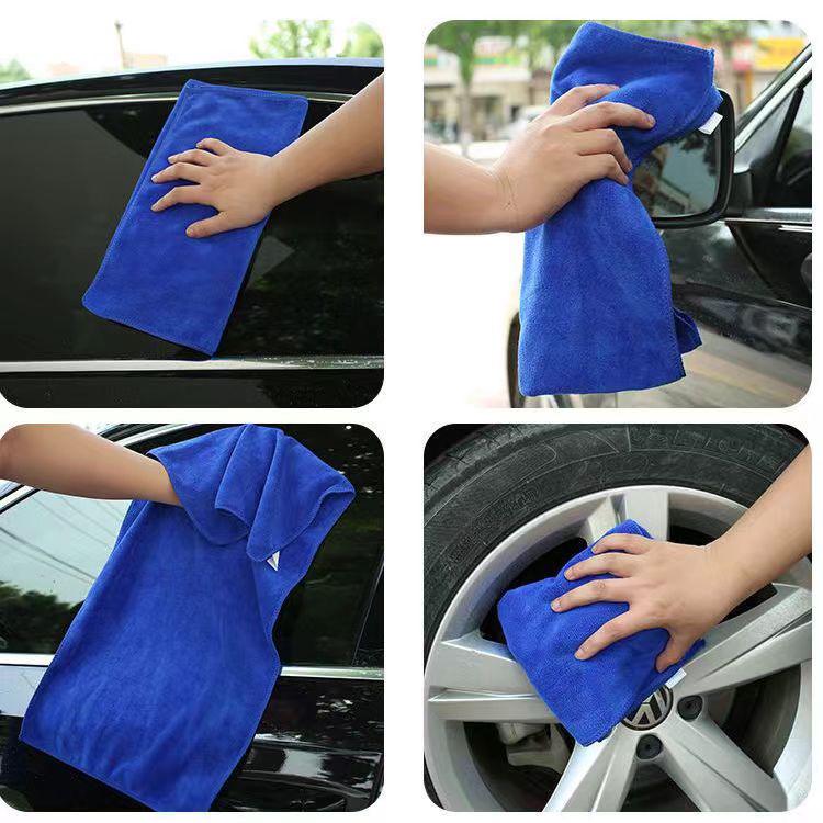 Streak-Free, Absorbent Car Cleaning Towel, Quick-Drying & Thick, Ideal for Interior & Glass Cleaning, Large & Durable