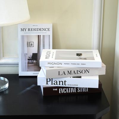 Fake Books Ornament Shooting Props Simple Decorative Book Coffee Table Decoration Bookshelf Decor
