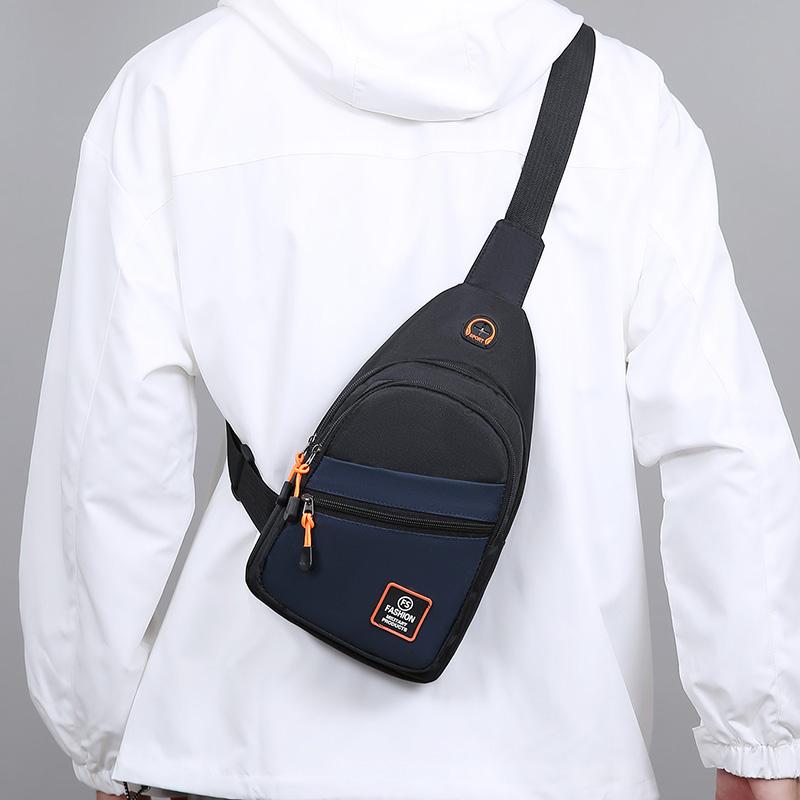 Chest Bag Crossbody Small Sling Backpack Sling Bag for Men, Chest Bag Daypack Crossbody for Travel Sport Crossbody Backpack