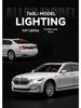 1:24 Bao 760LI Alloy Car Model with Pull Back Action, Sound & Light - Children's Toy & Indoor Ornament, TikTok-Recommended.