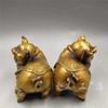 Brass Caroline Brown Copper Lucky Twelve Zodiac -To-Pig Crafts Ornaments Living Room Decorations
