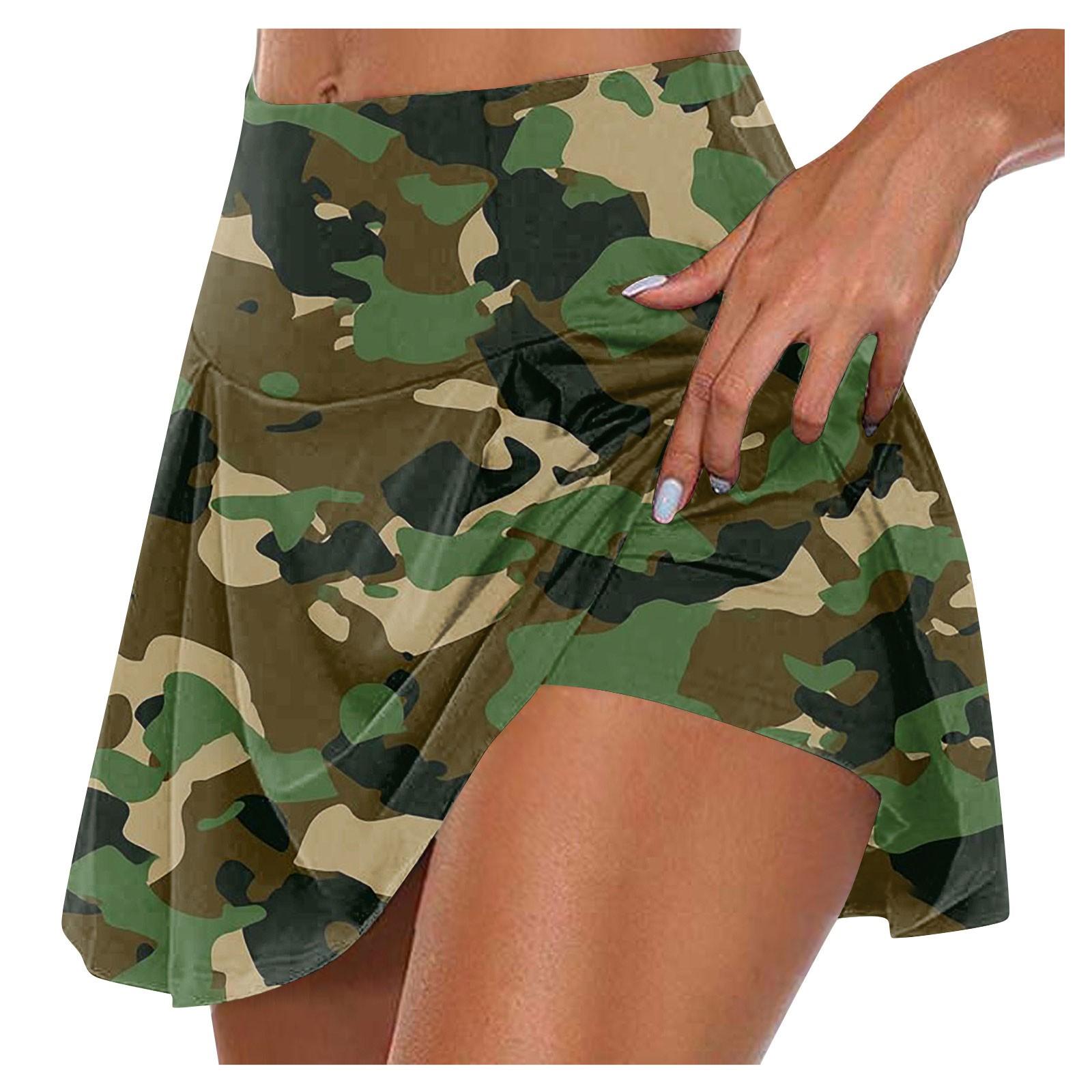 

Жіночі спортивні еластичні плісировані тенісні спідниці Run Yoga Inner Shorts Еластичні спортивні шорти для гольфу XXXXL
