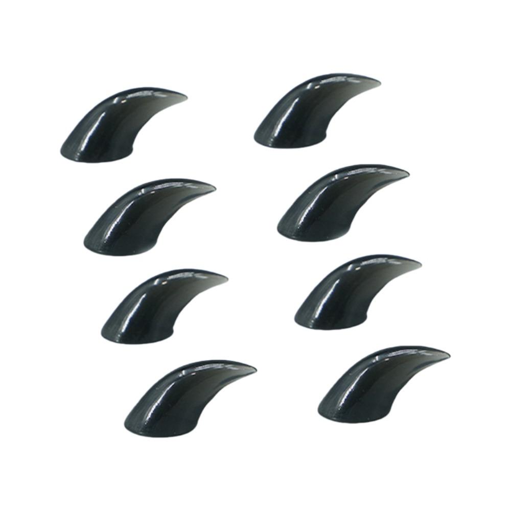 8 Stück Spitz/Stumpf Pelzige Krallen Nägel Epoxid DIY Tierpfoten Zubehör Cosplay Kostüm Zubehör