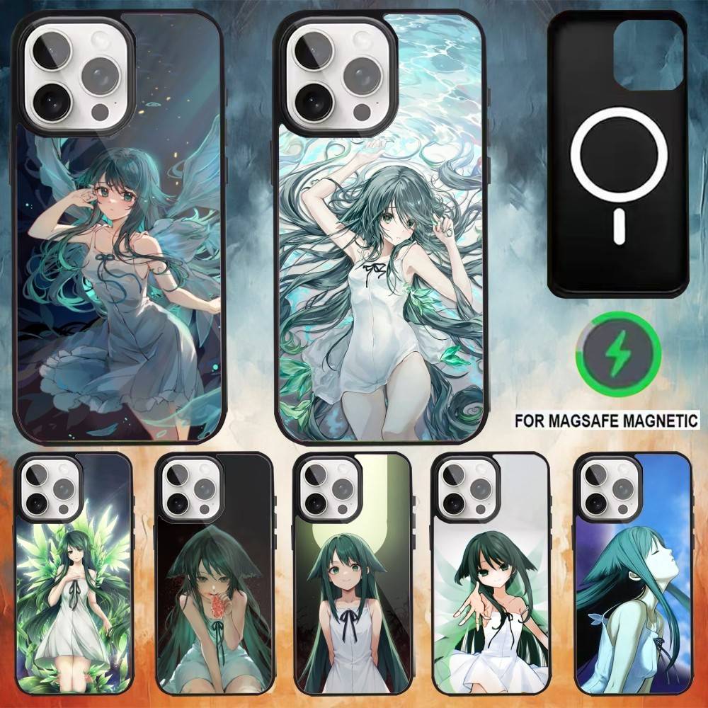 Song of S-Saya Phone Case For iPhone 17,16,15,14,13,12,Plus,Pro,Max For Magsafe Magnetic Wireless Charge