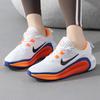 Nike Slip-Resistant Breathable Low-Top Kids' Running Shoes White Orange Kids' Sneakers FD6058-103