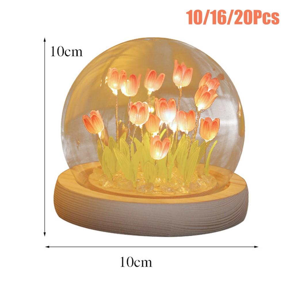 Tulip Night Light Gift Ambience Decoration Handmade LED