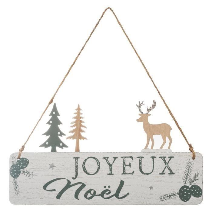 Buy Pancarte Bois Noel Renne L29 Cm At Affordable Prices Free Shipping Real Reviews With Photos Joom