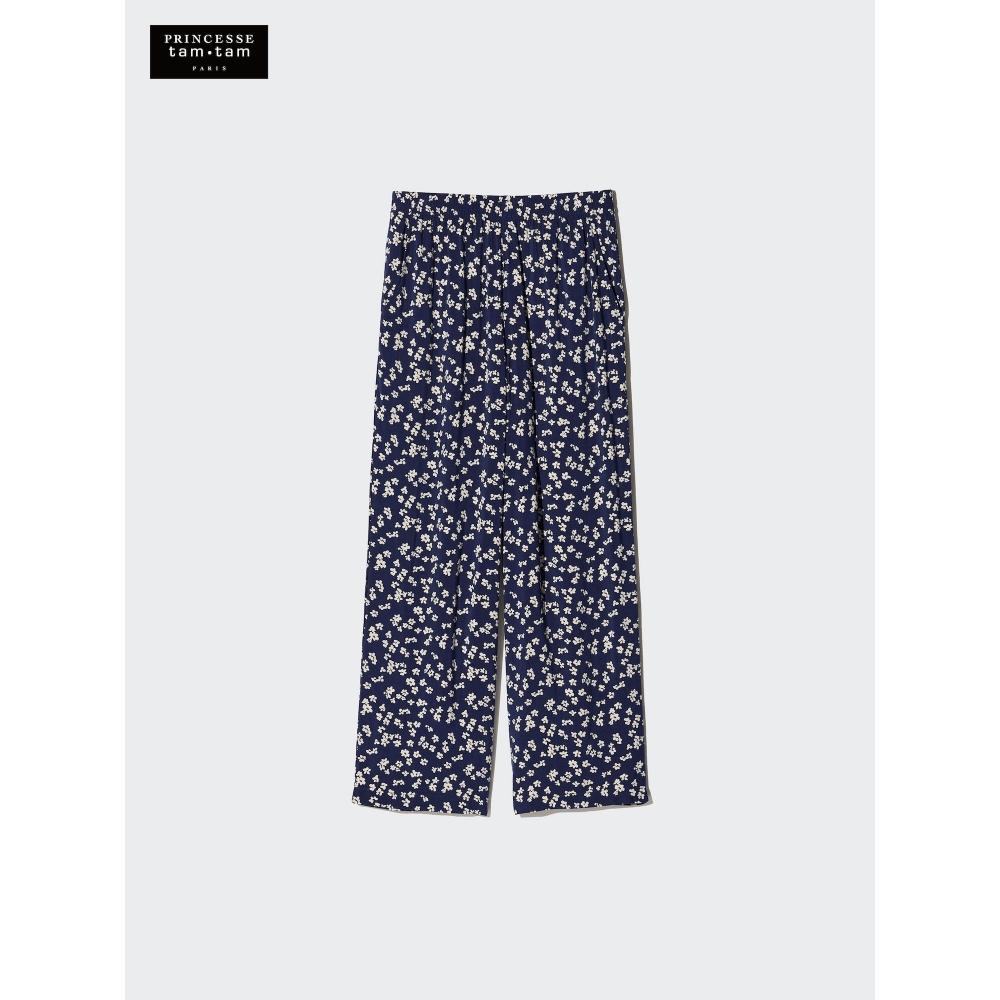 Uniqlo Japan Rayon Print Long Pants