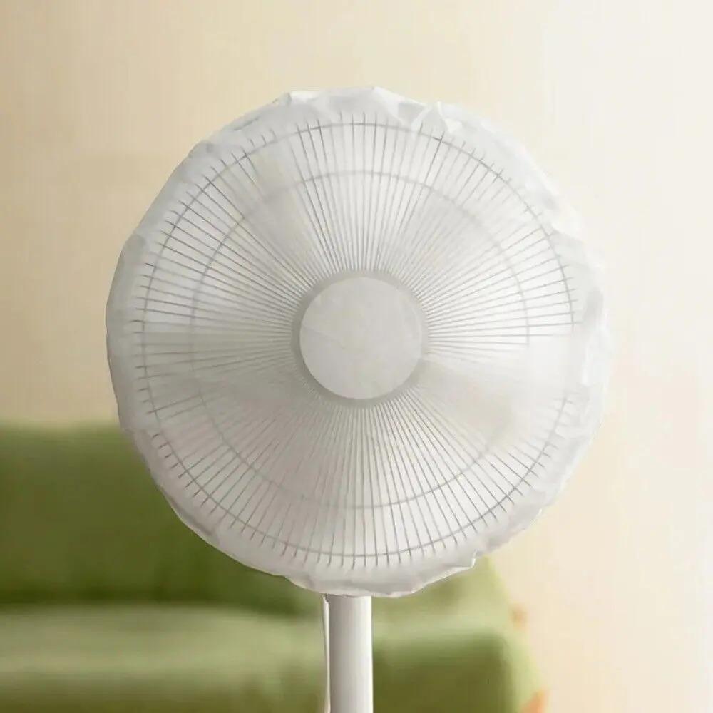 

1pc PEVA Waterproof Fan Dust Cover Universal Electric Vertical Floor Fan Dustproof Covers Round Washable Damp-Proof Protector