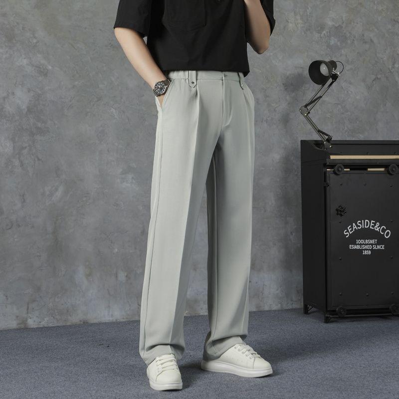 

Men s Snake Skin Print High Waist Wide Leg Loose Streetwear Cargo Pants M