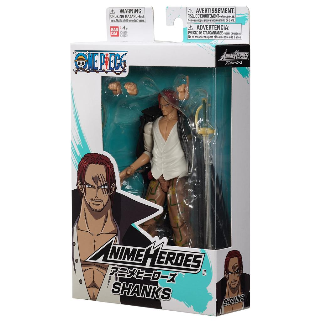 Anime Heroes One Piece Shank 36935 One Piece Figure,
