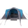 Dome Family Tent for 6 Persons Blue Waterproof