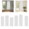 Lace Curtain with Rod Pocket Drapery Elegant Window Treatment Lightweight Window Drape for Kitchen Villa Parlor Patio Balcony